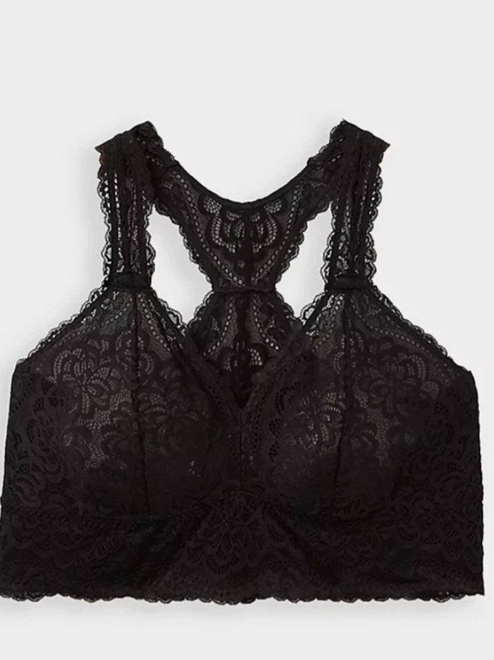 Torrid Razerback Bralette - Black New - Picture 3 of 3